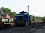 251 901-5 stand am morgen des 03.08.2014 im BW Putbus und lie� es sich gut gehen.