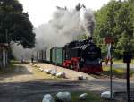 99 1784-0 musste am 01.08.2014 mit P 102 in Philipshagen halten.Fotograf war mein Vater Stefan Marx.