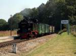 99 4011-5 rollt mit P 104 am 01.08.2014 durch den Hp.Garftitz.Fotograf war mein Vater Stefan Marx.