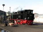 99 4011-5 stand am 03.08.2014 im BW Putbus und wartete auf ihre erste Tour.