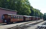 Der Traditionszug war am 02.08.2015 in Putbus abgestellt.