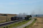 99 4011-5 fährt mit P 107 in den Hp.Seelvitz am 06.08.2015 ein