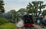 99 1784-0 rollt mit P 223 in Sellin Ost am 08.08.2015 ein