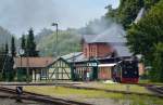 99 1781-6 fuhr am 08.08.2015 mit P 105 aus Putbus aus