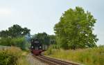 99 4011-5 kurz vor Lauterbach am 08.08.2015 mit P 104 
