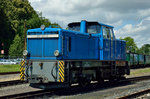 251 901-5 stand am 17.07.2016 neben dem Putbusser BW und wartete auf die nächsten Aufgaben.