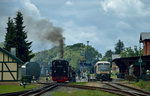 99 1781-6 mit P 105 und 650 032 am 18.07.2016 in Putbus