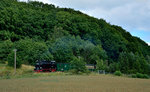 99 4011-5 mit P 104 vor Seelvitz am 18.07.2016