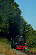 99 1784-0 mit dem P 108 kurz vor Seelvitz am 21.07.2016