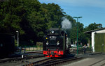 99 1782-4 beim rangieren in Göhren am 22.07.2016