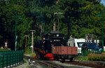 99 1782-4 beim rangieren mit dem Göhrener Kohlewagen am 22.07.2016