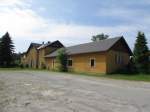 Das alte Bahnhofsgeb�ude von Geyer am 17.Juli.2013