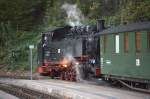 Abfahrt aus Rabenau. 19.10.2014 18:12 Uhr.