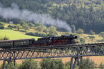 50 2988 Ausfahrt Bahnhof Epenhofen am 24.07.2016 auf der Sauschw�nzlebahn.
