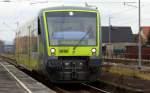 Einfahrt der Agilis nach Bamberg in den Bahnhof Breiteng��bach.