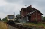 650 032-4 musste am 30.07.2014 in Lauterbach(Rügen) halten.