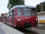 Planm��iger LVT-Einsatz zwischen Bergen/R�gen und Lauterbach Mole vom 26.-28.Juli 2013,dabei kommt der 172 132-3/171-5 zum Einsatz der bei meiner Aufnahme,am 26.Juli 2013,in Bergen/R�gen stand.
