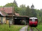 172 141-4 und 172 140-6 im Bahnhof Reinhardsbrunn am 21.09.2014
