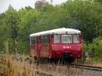 172 141-4 und 172 140-6 bei der Ausfahrt aus Waltershausen am 21.09.2014