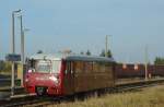 772 345 des Erfurter Bahnservice in Emleben am 31.10.2015