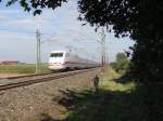 401 001 zu sehen am 26.09.14 in Neu-Ulm.