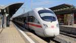 Am Gleis 3 in Bamberg wartet ein ICE-T auf die Weiterfahrt nach München.