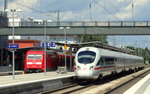 Ein ICE-T nach M�nchen Hbf, legt in Ingolstadt einen Zwischenhalt ein.