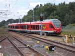 Einfahrender 429 029,am 21.Juni 2015,in Binz.