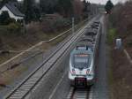 1442 705,am 21.Dezember 2014,nach der Ausfahrt aus der Leipziger Station Karlsruher Stra�e erreichte in k�rze das schon sichtbare Einfahrsignal von der Endstation Miltitzer Allee.