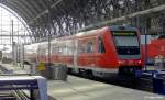 612-137 steht als RE nach Saarbr�cken in Frankfurt(Main) Hbf.