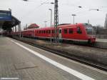 Am 14.03.2012 steht im Hauptbahnhof von Halle (Saale)auf Gleis 10 der ehemalige Regionalexpress nach Leipzig HBF, welcher seit Fahrplanwechsel 2013/2014 die S-Bahnlinie 5 der S-Bahn-Mitteldeutschland