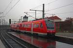 612 029 in Weimar als Testfahrt nach Elsterberg am 17.12.14
