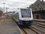 Einfahrt 622 228 mit dem RE 10 nach Hannover Hauptbahnhof am 28.