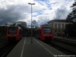 623 506 / 006 und 622 026 / 526 im Bahnhof Bad D�rkheim am 31.5.16