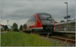 Der VT 642 050 als RB 12 aus Rostock ist in Graal-M�ritz eingetroffen.