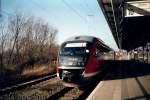 Ein Desiro von Tessin nach Wismar im Rostocker Hbf.