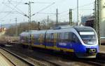 Ausfahrt der NWB aus dem Bahnhof G�ttingen.