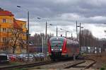 642 530 als RE nach Kassel-Wilhelmsh�he bei der Durchfahrt Erfurt-Nord am 20.12.14