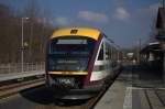 642 346  bei der Abfahrt aus Pulsnitz.26.02.2015 11:39 Uhr.