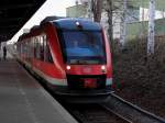 Einfahrt 648 757 als RB 82 von G�ttingen in den Bahnhof Bad Harzburg und zur R�ckfahrt nach G�ttingen am 23.