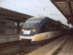 OLA VT 0010 mit Ziel B�tzow im Bahnhof G�strow am 14.12.13 