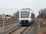 Einfahrt VT 706 der EX OLA am 02.