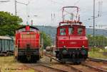 294 873-5 und E 69 03 am 14.06.2014 im DB Museum Koblenz L�tzel.