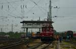 E69 03 war am 13.06.2015 beim Sommerfest in Koblenz f�r F�hrerstadsmitfahrten unterwegs.