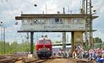 Nach der 217 014 kam 215 001 von Railsystems angefahren.