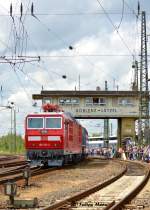 180 014 und die 181 206 beim Sommerfest in Koblenz am 13.06.2015