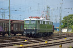 E50 091 nach der Überfahrt über die Lokparade am 18.06.2016 beim Sommerfest in Koblenz.