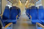 Innenraum eines Triebzuges der Baureihe 442 vom Franken-Th�ringen-Express.