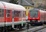 Die 440er haben die n-Wagen gr��tenteils abgel�st auf der Strecke Bamberg-W�rzburg.