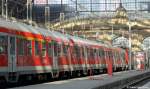 Sonnenstrahlen auf dem RE nach Mannheim Hbf.